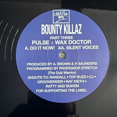 Bounty killaz pt3 Silent Voices 12” vinyl mint condition