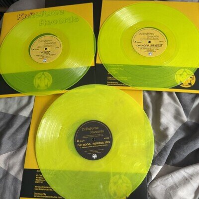 The MOOG- Mickey Finn/3×12"Multicolour Vinyl/Ltd Edition Rare MINT Condition