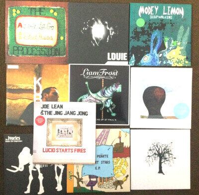job lot bundle 10 indie vinyl single's , all mint condition , unplayed