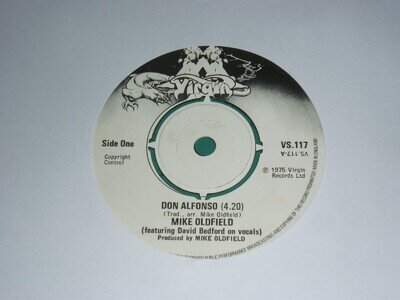 MIKE OLDFIELD - Don Alphonso - UK 7" - VIRGIN VS 117