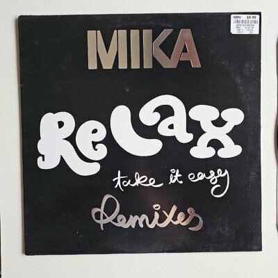 Mika Relax Take It Easy Remixes 12 Vinyl Record 2006