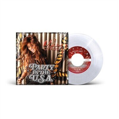 MILEY CYRUS: PARTY IN THE U.S.A. - 7" vinyl