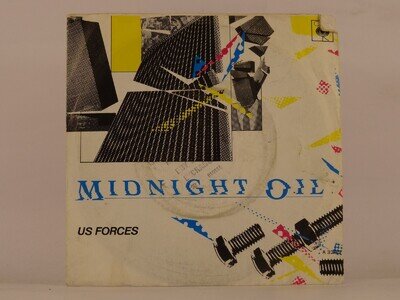 MIDNIGHT OIL US FORCES (94) 2 Track 7" Single including Picture Sleeve CBS