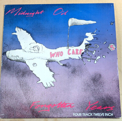 Midnight Oil - Forgotten Years - 12" 4 Track Vg/Vg+