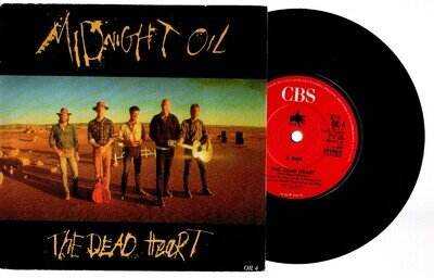 MIDNIGHT OIL - THE DEAD HEART (1989 7" vinyl single)