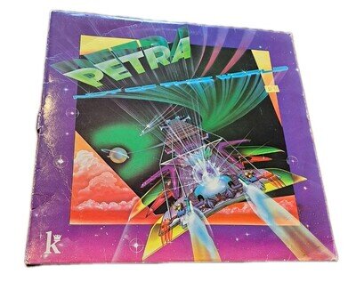 PETRA Not Of This World 1984 UK vinyl LP + inner original Bob Hartman original
