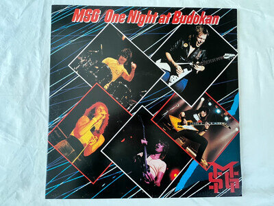 The Michael Schenker Group - One Night At Budokan Double LP Vinyl - 1st Press