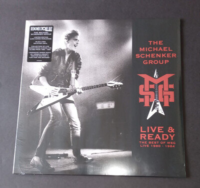 MICHAEL SCHENKER GROUP LP LIVE & READY RSD SPLATTER VINYL - NEW & SEALED