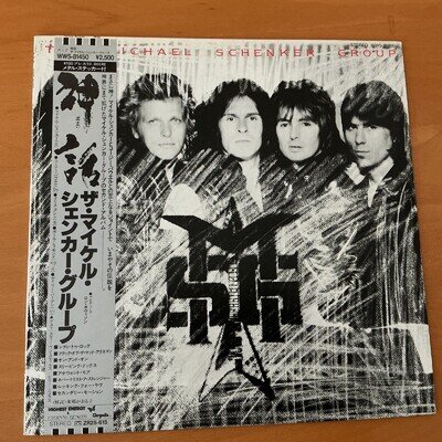 THE MICHAEL SCHENKER GROUP MSG JAPAN LP OBI WWS-81450