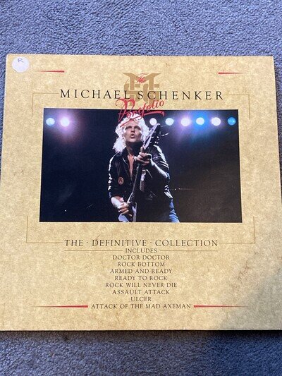 Michael Schenker – Portfolio - 1987 G'Fold Vinyl 2LP - NM/EX - CNW1