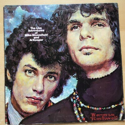 MIKE BLOOMFIELD & AL KOOPER - THE LIVE ADVENTURES OF - 2 UK LP SET - 1968 -VG