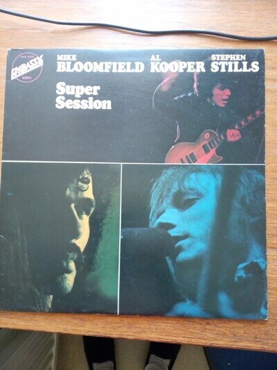 Mike Bloomfield Al Kooper Stephen Stills - Super Session Vinyl LP. 1973