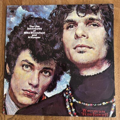 MIKE BLOOMFIELD/AL KOOPER - LIVE ADVENTURES. Vinyl 2LP. 1969. CBS66216. VG+