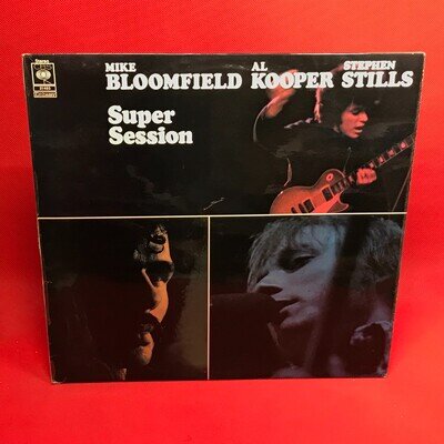 MIKE BLOOMFIELD & AL KOOPER STEPHEN STILLS Super Session - 1977 UK vinyl LP