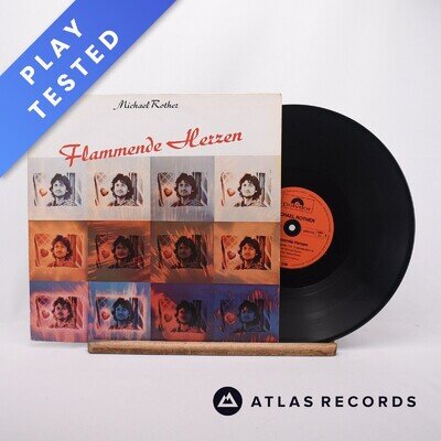 Michael Rother Flammende Herzen LP Album Vinyl Record 2372 112 Polydor - VG+/VG+