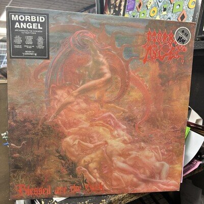 MORBID ANGEL - Blessed Are The Sick (1991) EXCELLENT CDN VINYL LP (EARACHE) RARE