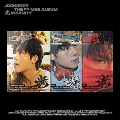 MONSTA X JOOHONEY [INSANITY/광/光] 2nd Mini Album / CD-R+Book+Card+Photo+POB+GIFT