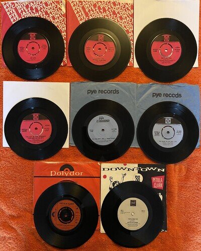 Petula Clark – Eight 7" Singles (UK) 1966-88