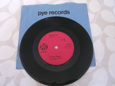 PETULA CLARK - DOWNTOWN (7" SINGLE)