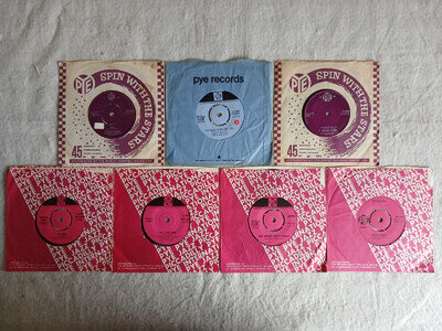 PETULA CLARK JOB LOT 7 x VINYL 7" SINGLES *FREE UK P&P*