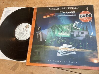 MICHAEL McDONALD “NO LOOKIN’ BACK” 1st PRESS 1985 UK VINYL LP 925 291 N.MINT/EXC