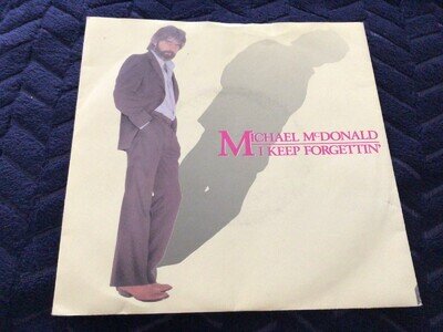 Michael McDonald I keep Forgettin' 7" reissue vinyl single record