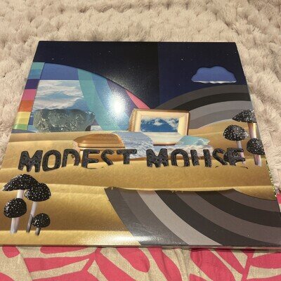 MODEST MOUSE THE GOLDEN CASKET BLUE & WHITE VINYL 2LP DELUXE LTD UNSEALED MINT