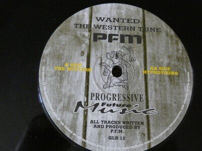 PFM - THE WESTERN TUNE - 1995 ORIGINAL - 12" - GOOD LOOKING RECORDS- VERY GOOD++