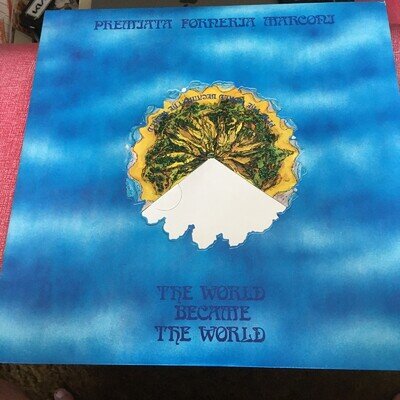 PFM THE WORLD BECAME THE WORLD JAPANESE MANTICORE VINYL LP RECORD INSERT POP UP