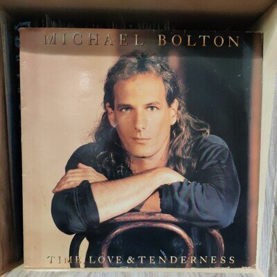 Michael Bolton Time, Love and Tenderness Vinyl Album 1991. VG+ COL 467812 1