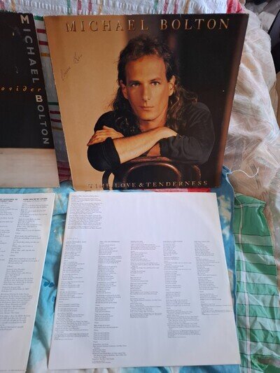 MICHAEL BOLTON - TIME LOVE & TENDERNESS 1991 1st Press EU LP EXCELLENT CONDITION