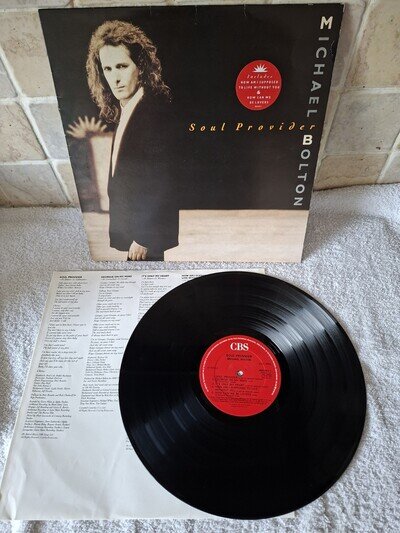 Michael Bolton - Soul Provider Vinyl LP 1ST PRESS TESTED EX PLAYBACK