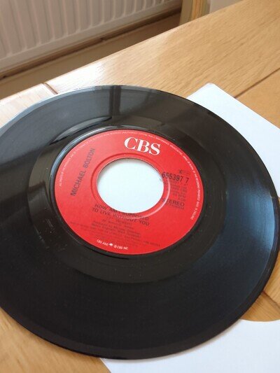 Michael Bolton ‎– How Am I Supposed To Live Without You - 7” Single - Vg - B 37