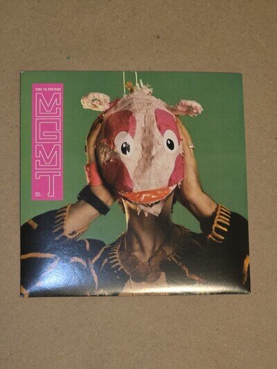 MGMT - TIME TO PRETEND 7" WHITE VINYL SINGLE 2008 *VG+/VG+*