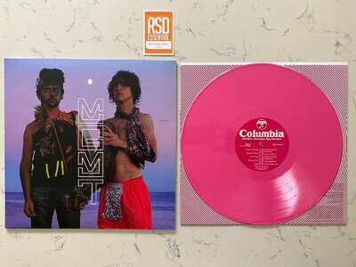 MGMT - Oracular Spectacular - Pink Vinyl LP Record - RSD Exclusive Rare Like New