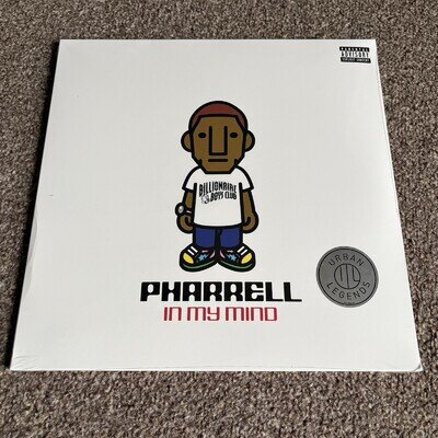 Pharrell Williams – In My Mind Vinyl Record SEALED 2xLP Black 2018