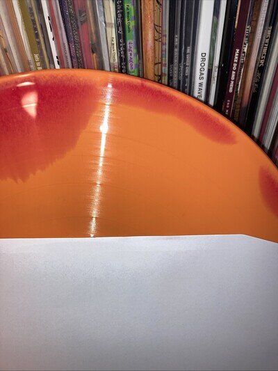 mewithoutYou - Catch for Us The Foxes colored vinyl, Orange & Red color