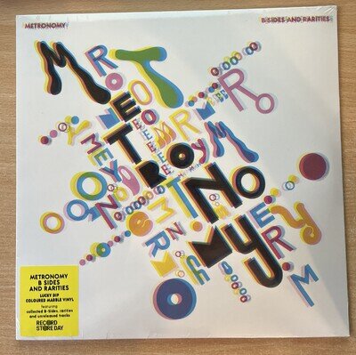 METRONOMY B-Sides And Rarities RSD 2026 NEW SEALED Coloured Marble Vinyl LP