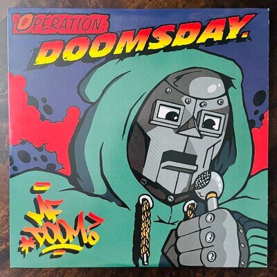 MF Doom Operation: Doomsday Double 12" Vinyl LP 2016 Reissue Metal Face Records