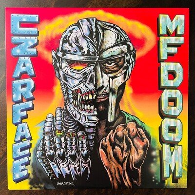 Czarface x MF Doom Czarface Meets Metal Face 12" Vinyl LP 2018 Silver Age
