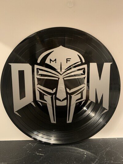 MF Doom 12 Inch Decorative Vinyl Record