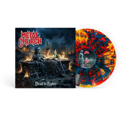 Metal Church | Dead To Rights | Vinyl LP - Multi Colour Splatter