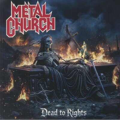 METAL CHURCH - Dead To Rights (Reaper Edition) - LIMITED MULTICOLOURED VINYL LP