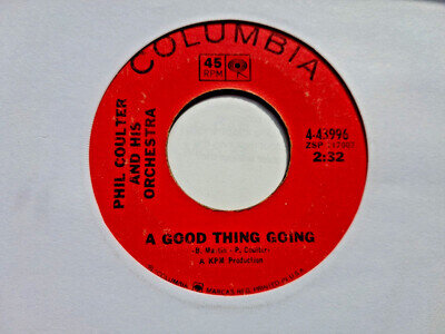 PHIL COULTER - A GOOD THING GOING - ORIGINAL USA COLUMBIA ISSUE - VG++ to EX