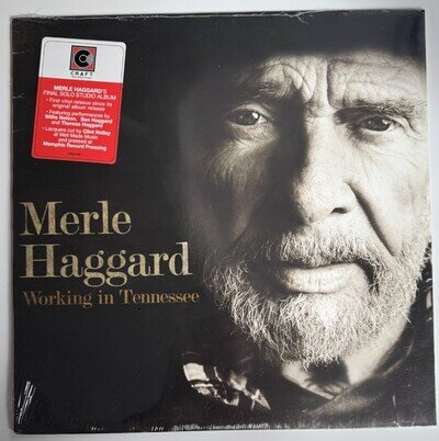 Merle Haggard – Working In Tennessee LP Vinyl Album Reissue 2019 Country SEALED