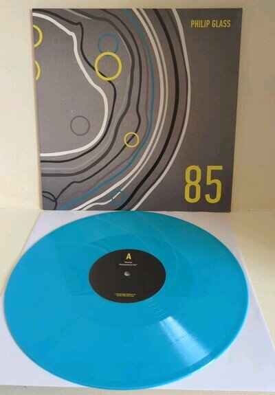 PHILIP GLASS. 85. RARE VINYL EP. COMPILATION. GLASSWORKS. MISHIMA. METAMORPHOSIS