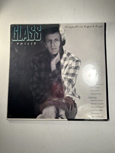 Philip Glass Songs from Liquid Days SEALED vinyl LP CBS 1986