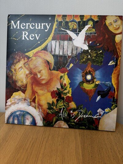 Mercury Rev All Is Dream Gatefold Double Red/Black Marble Vinyl LP BREDD816
