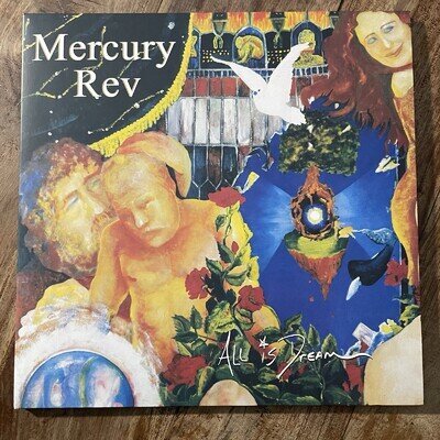 MERCURY REV - ALL IS DREAM NEW BLUE DOUBLE VINYL LP / 16 EXTRA TRACKS!!