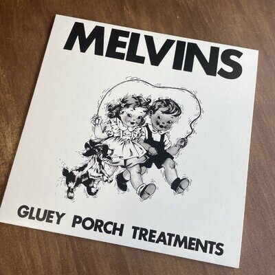 MELVINS Gluey Porch Treatment Rare Vinyl Album EX/EX